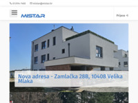 Frontpage screenshot for site: Mi Star d.o.o. (http://www.mistar.hr/)