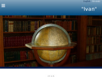 Frontpage screenshot for site: Prevoditeljski ured Ivan (http://www.ured-ivan.hr)