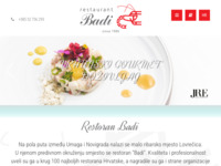 Frontpage screenshot for site: Restaurant Badi (http://www.restaurant-badi.com)