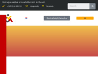 Frontpage screenshot for site: Udruga invalida Križevci (http://uik.hr/)