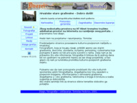 Frontpage screenshot for site: Hrvatski dvorci (http://free-ri.htnet.hr/mreznica)