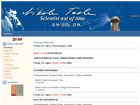 Frontpage screenshot for site: Tesla - Znanstvenik izvan vremena simpozij (http://tesla.fesb.hr)
