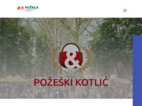Frontpage screenshot for site: (http://www.pozega-tz.hr/)