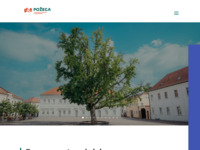 Frontpage screenshot for site: Turistička zajednica Grada Požege (http://www.pozega-tz.hr/)