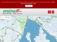 Frontpage screenshot for site: Genting d.o.o. - agencija za promet nekretnina - Pula, Hrvatska (http://www.genting.hr)