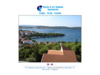 Frontpage screenshot for site: Apartmani Marija i Ivo Vukman, Trogir i Sevid (http://www.apartments-vukman.info/)