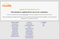 Frontpage screenshot for site: (http://www.tz-brodarica.hr)