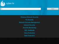 Slika naslovnice sjedišta: Cyber telekom - VoIP telekom usluge (http://www.telecom.cyber.hr)