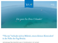 Frontpage screenshot for site: (http://www.vila4m.hr/)