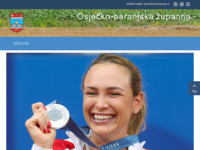 Slika naslovnice sjedišta: Osječko - baranjska županija (http://www.obz.hr/)