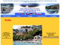 Frontpage screenshot for site: Apartmani Bobanović - Marina (http://www.marina.pondi.hr)