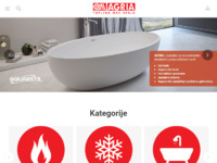 Frontpage screenshot for site: (http://www.agria.hr)