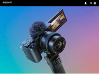 Frontpage screenshot for site: (http://www.sony.hr)