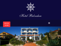 Frontpage screenshot for site: (http://www.hotel-belvedere.hr/)