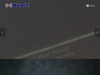 Frontpage screenshot for site: (http://www.matrix-os.hr)