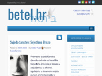 Frontpage screenshot for site: Baptistička crkva Betel - Sisak (http://www.betel.hr)