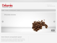 Frontpage screenshot for site: (http://www.dekamix.hr/)