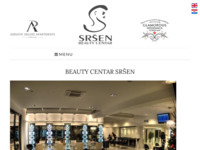 Frontpage screenshot for site: Beauty Centar Sršen - Dubrovnik (http://www.beauty-centar-srsen.hr/)