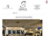 Frontpage screenshot for site: (http://www.beauty-centar-srsen.hr/)