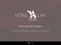 Slika naslovnice sjedišta: Hotel Lav Vukovar (http://www.hotel-lav.hr/)