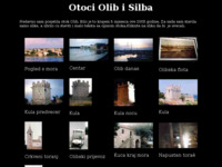 Frontpage screenshot for site: Otoci Silba i Olib (http://www.inet.hr/~tgaspari/photo/Olib/index.html)