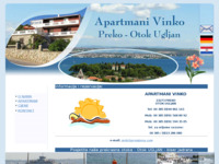 Frontpage screenshot for site: (http://free-ck.htnet.hr/apartmani-vinko/)