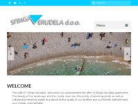 Frontpage screenshot for site: (http://www.sfingaverudela.hr/)