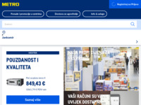 Slika naslovnice sjedišta: Metro Cash&Carry Hrvatska (http://www.metro-cc.hr/)