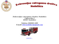 Frontpage screenshot for site: DVD Nedelišće (http://free-ck.t-com.hr/dvd-nedelisce/)