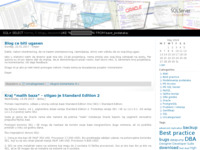 Slika naslovnice sjedišta: Blog o bazama podataka (http://www.baze-podataka.net/)