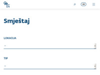 Frontpage screenshot for site: (http://www.tz-omis.hr/)