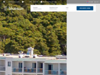 Frontpage screenshot for site: Bluesun Hotels & Resorts (http://www.bluesunhotels.com)
