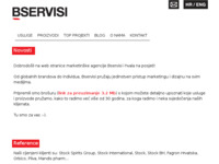 Frontpage screenshot for site: b. servisi (http://www.bservisi.hr)