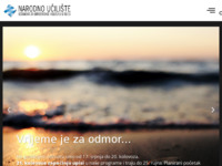 Frontpage screenshot for site: (http://www.nar-sveuciliste.hr)