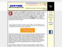 Frontpage screenshot for site: DOMEK (http://domek.inter-biz.hr/)