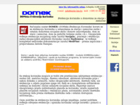 Frontpage screenshot for site: DOMEK (http://domek.inter-biz.hr/)