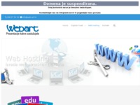 Frontpage screenshot for site: (http://www.soic.hr)