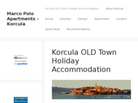 Frontpage screenshot for site: (http://www.marcopolo-apartments.com)