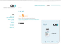 Frontpage screenshot for site: (http://www.cmj.hr/)