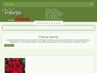 Frontpage screenshot for site: (http://www.valenta.hr/)