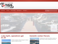 Frontpage screenshot for site: Tiss (http://www.tiss.hr)