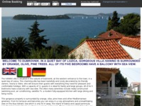 Frontpage screenshot for site: Apartmani Ivanino (http://www.ivanino.hr/)
