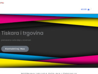 Frontpage screenshot for site: (http://www.saga-dizajn.hr)