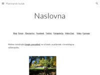 Frontpage screenshot for site: (http://vucije.bratstvo.googlepages.com)