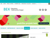 Frontpage screenshot for site: (http://www.elektronickeknjige.com/bjelcic_ratko/tajna_zenskih_gacica/index.htm)