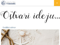 Frontpage screenshot for site: Sveučilišna tiskara (http://www.sveucilisnatiskara.hr)