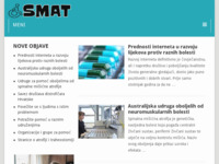 Frontpage screenshot for site: (http://www.smat.hr)