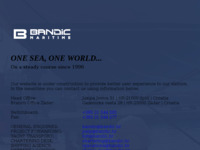 Frontpage screenshot for site: Bandić d.o.o. - Split (http://www.bandic.hr/)