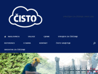 Frontpage screenshot for site: Cisto d.o.o. (http://www.cisto.hr/)