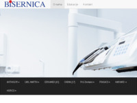 Frontpage screenshot for site: Bisernica d.o.o. (http://www.bisernica.hr/)